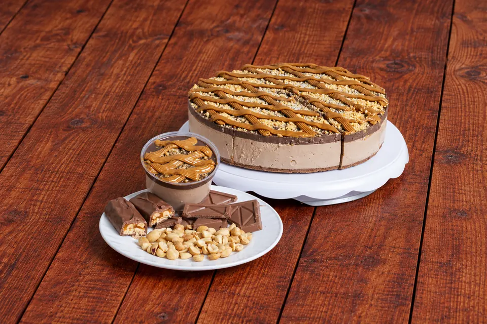 Cheesecake de Snicker